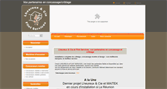 Desktop Screenshot of lheureux.fr